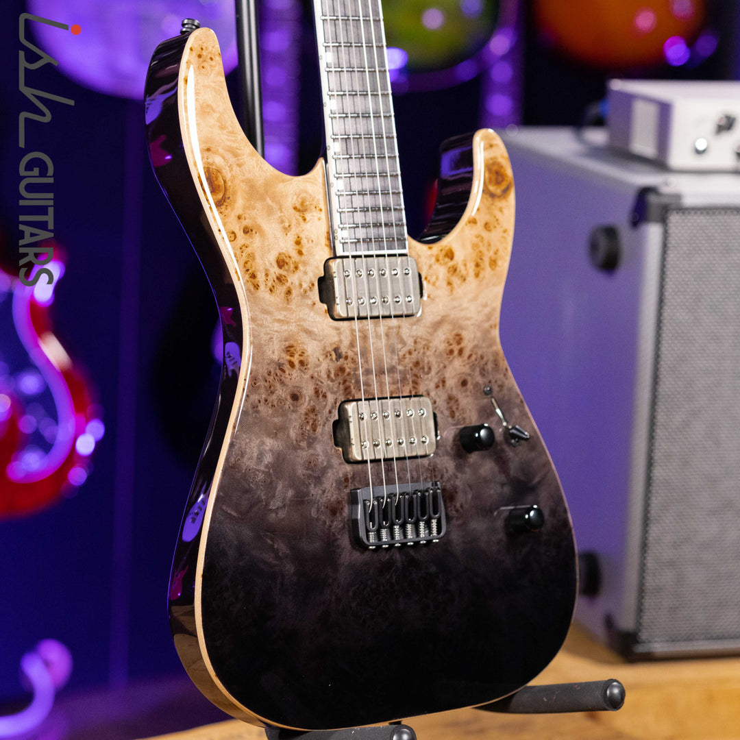 ESP E-II M-II NT Black Natural Fade Gloss Demo