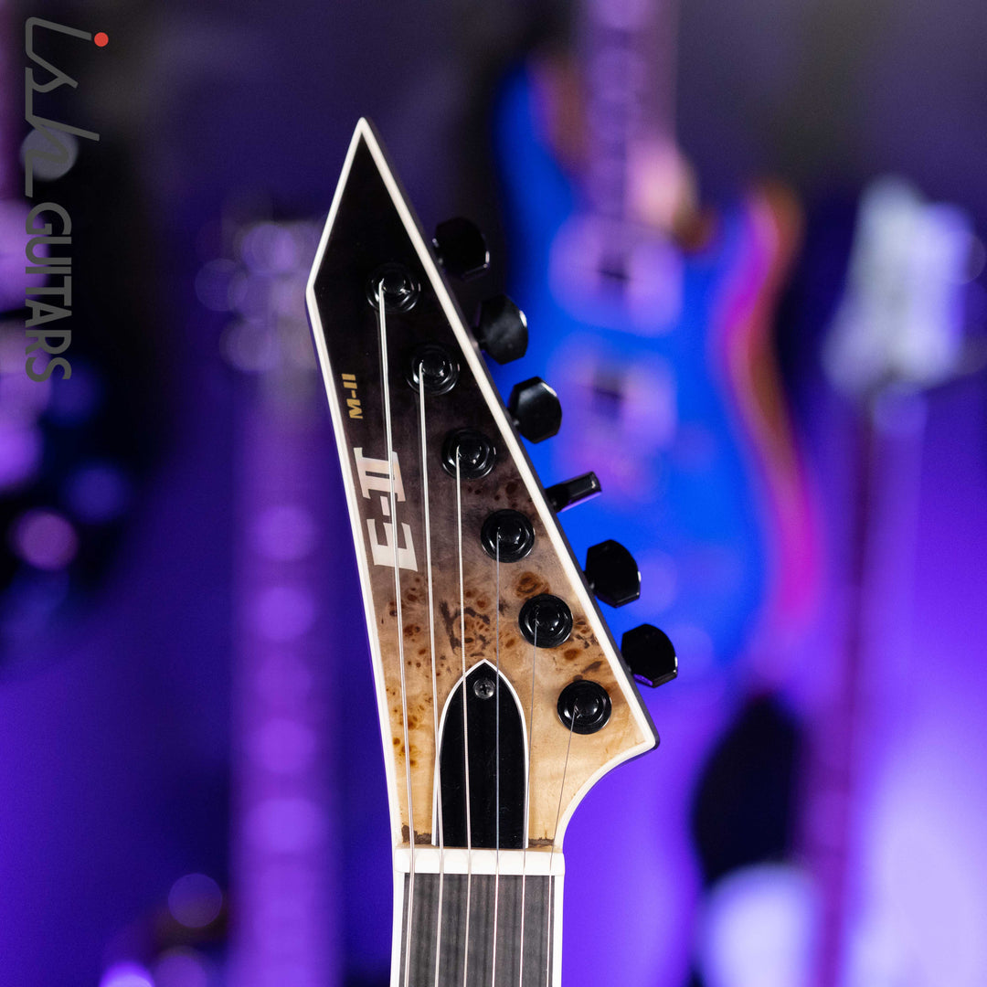 ESP E-II M-II NT Black Natural Fade Gloss Demo