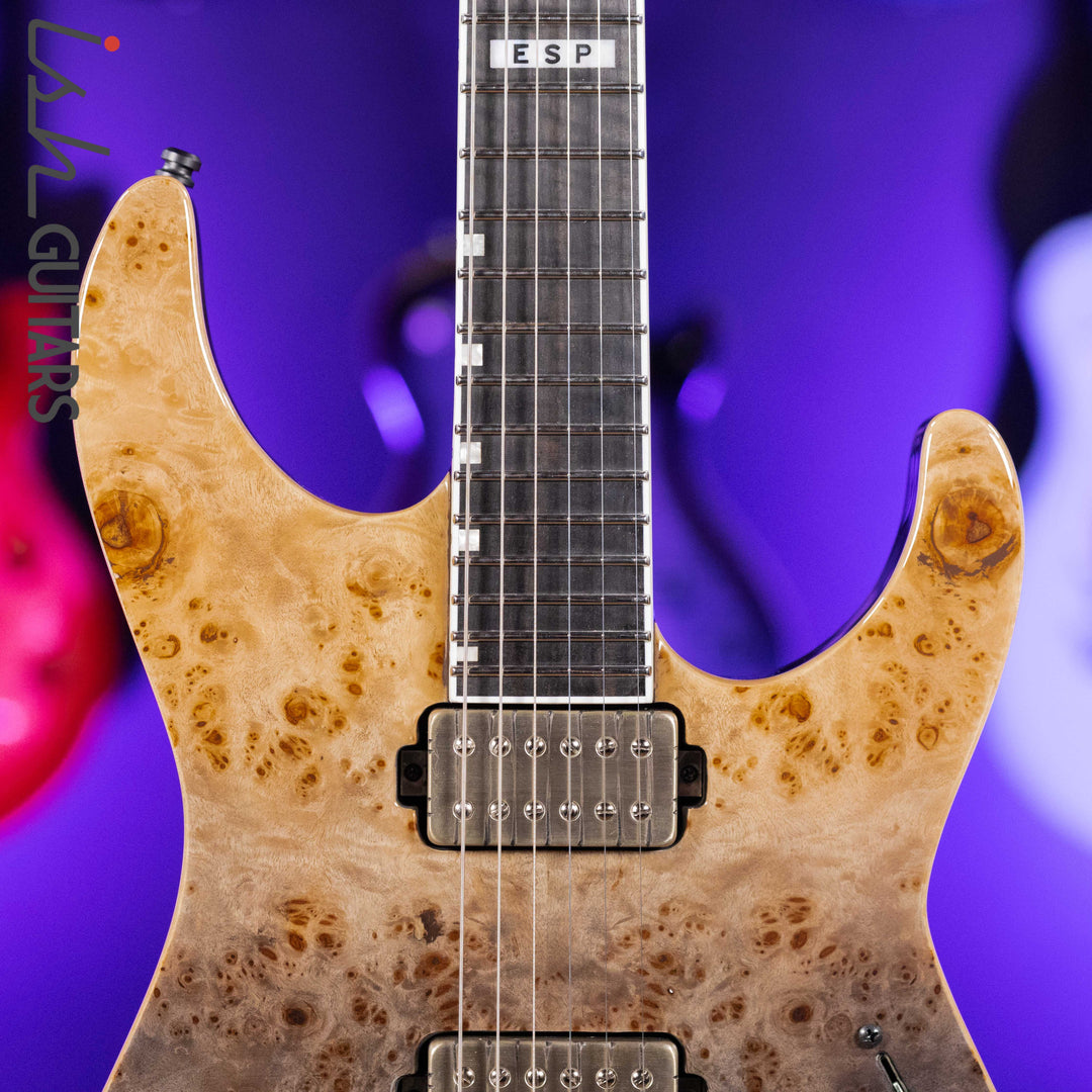 ESP E-II M-II NT Black Natural Fade Gloss Demo