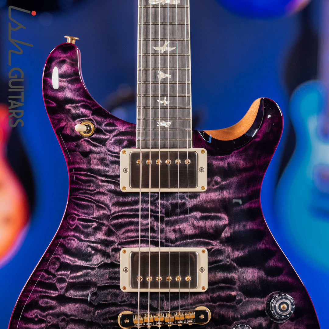 PRS McCarty 594 Quilt 10 Top Purple Wrap