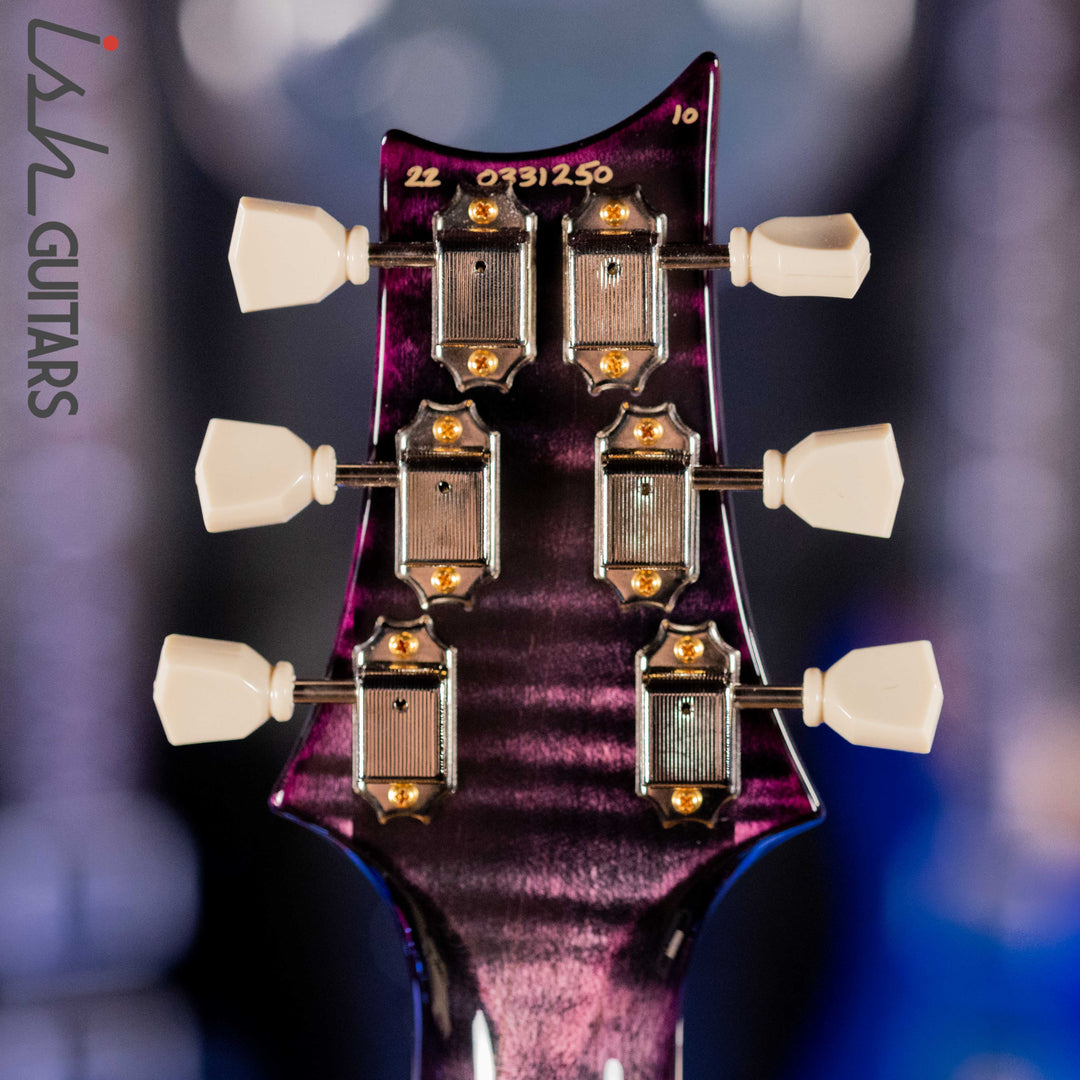 PRS McCarty 594 Quilt 10 Top Purple Wrap