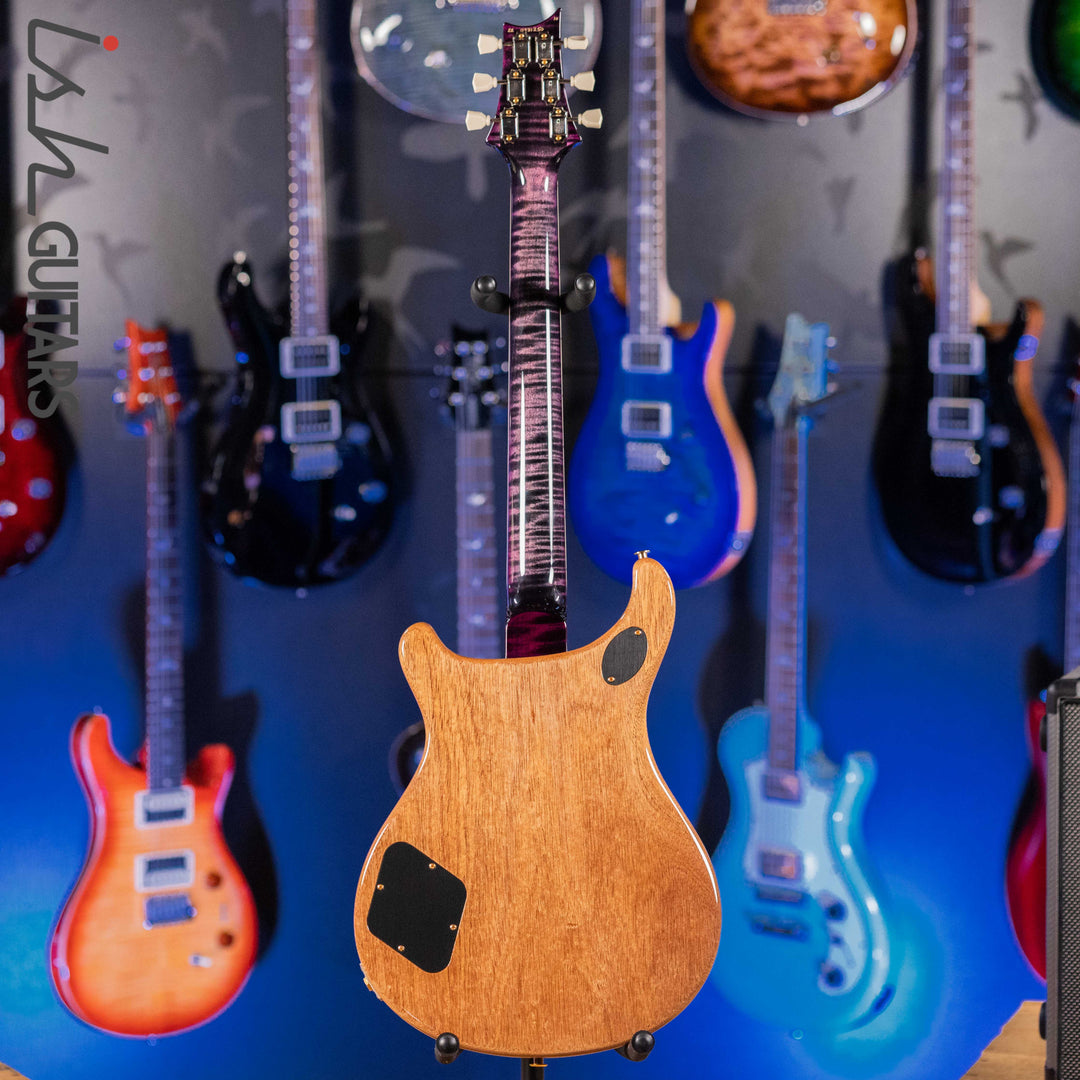 PRS McCarty 594 Quilt 10 Top Purple Wrap