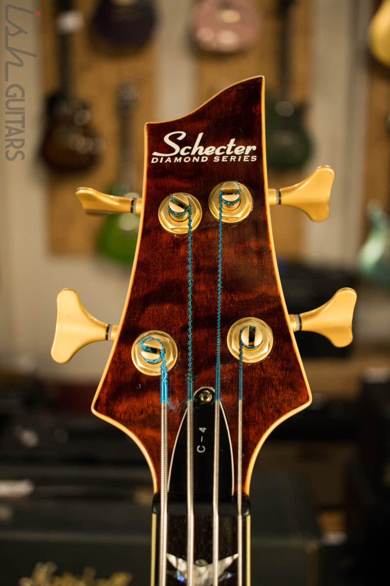 Schecter Omen-4 Diamond Series Active Electric Bass – Ish Guitars
