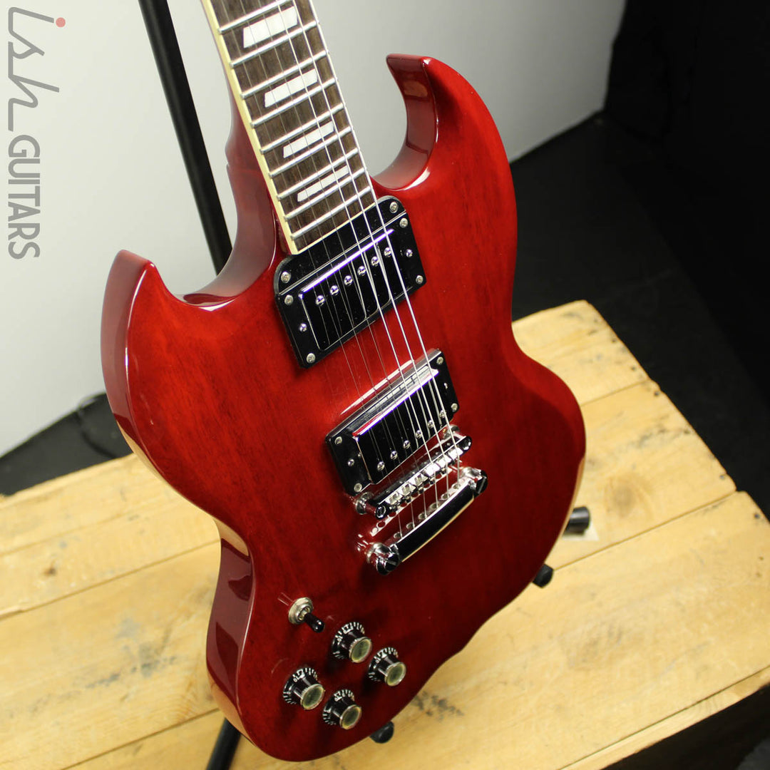 Stagg G-300 LH Cherry Red