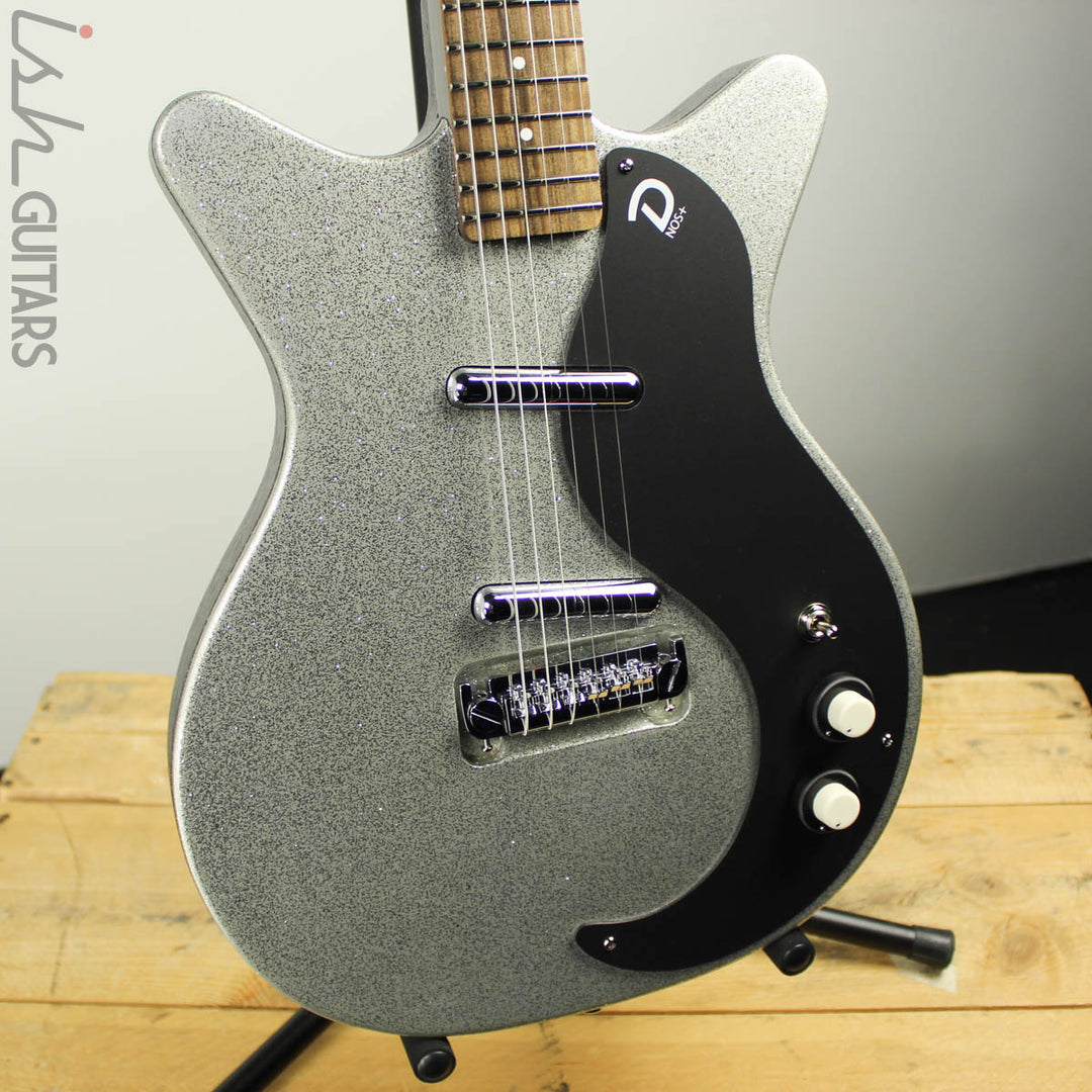 Danelectro 59M NOS+ 60th Anniversary Edition Silver Metalflake