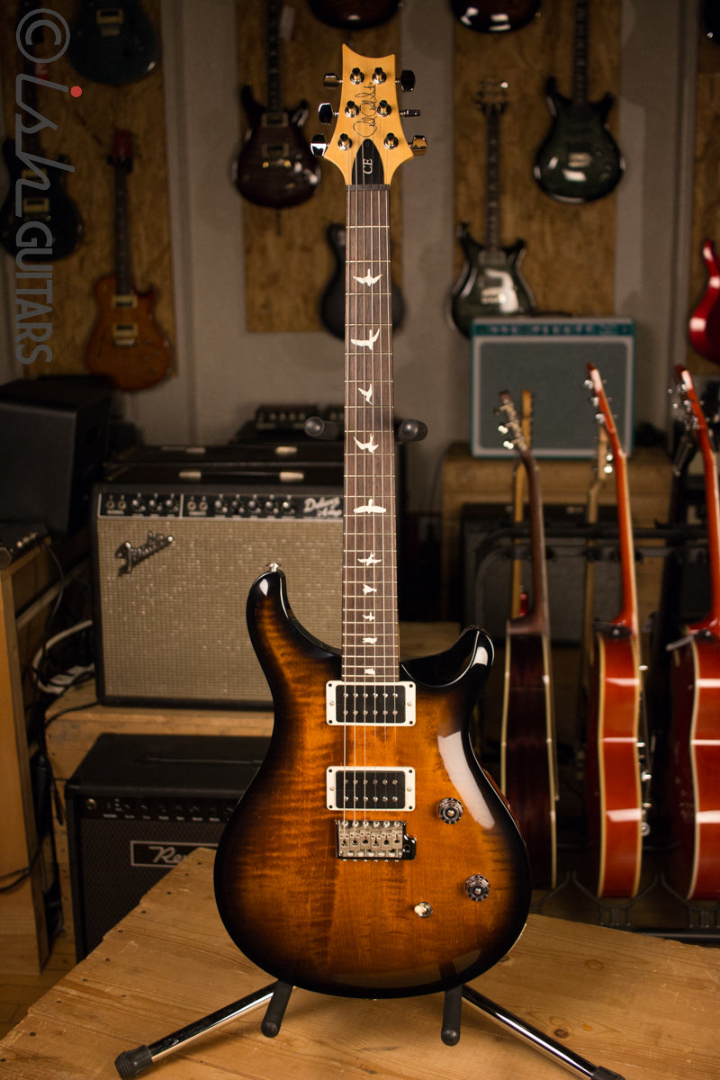 Paul Reed Smith PRS CE24 Custom Color Amber Smokewrap Burst