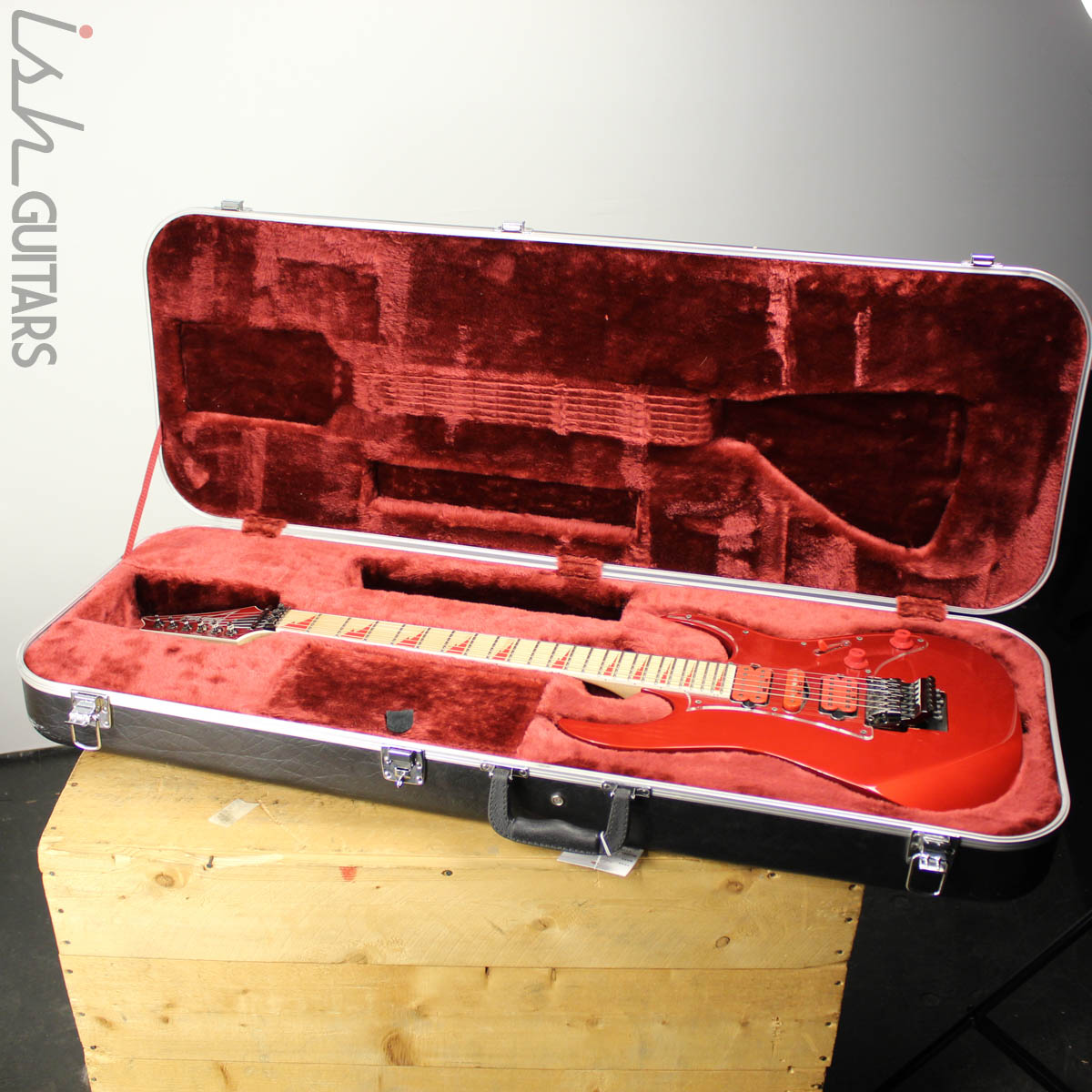 2008 Ibanez RG770DX Reissue Red – Ish Guitars