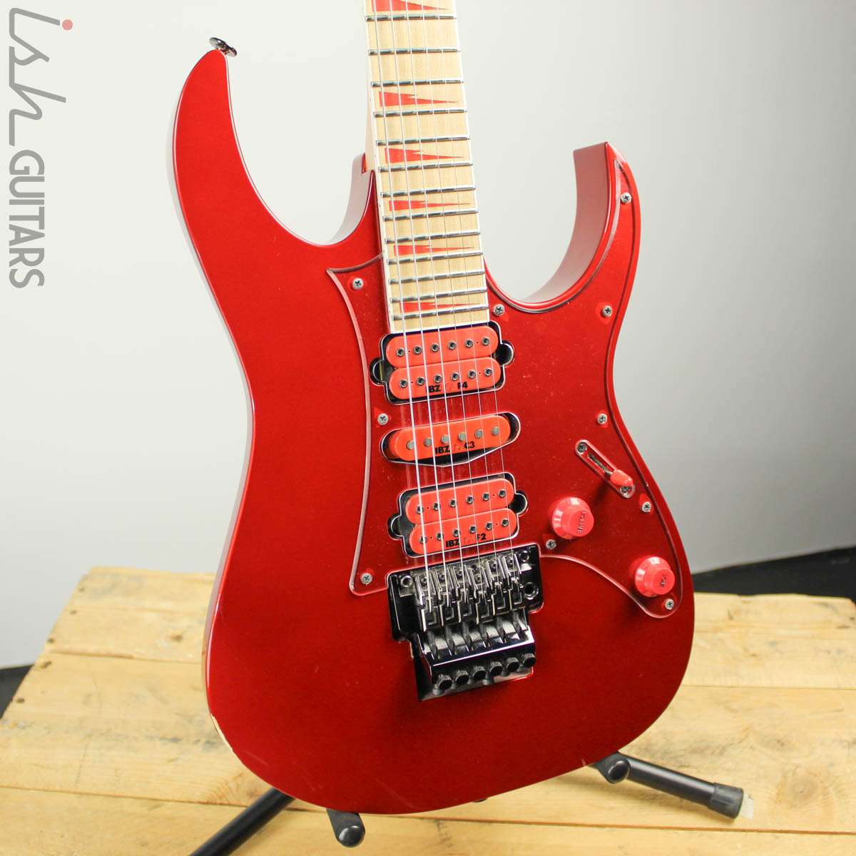 2008 Ibanez RG770DX Reissue Red – Ish Guitars