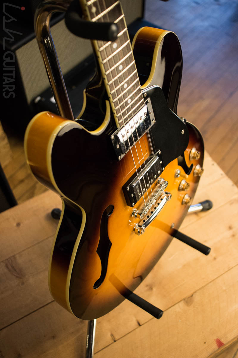 Tokai Korean Premium Series Lacquer Finish ES Guitar Sunburst