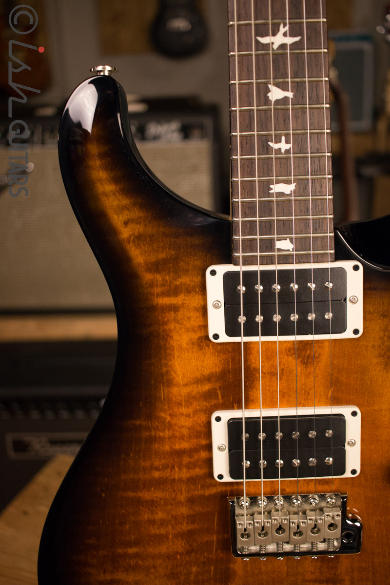 Paul Reed Smith PRS CE24 Custom Color Amber Smokewrap Burst