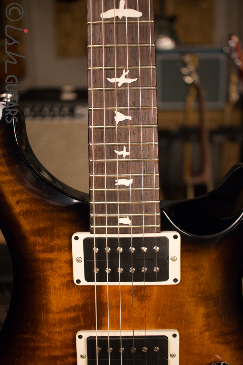 Paul Reed Smith PRS CE24 Custom Color Amber Smokewrap Burst