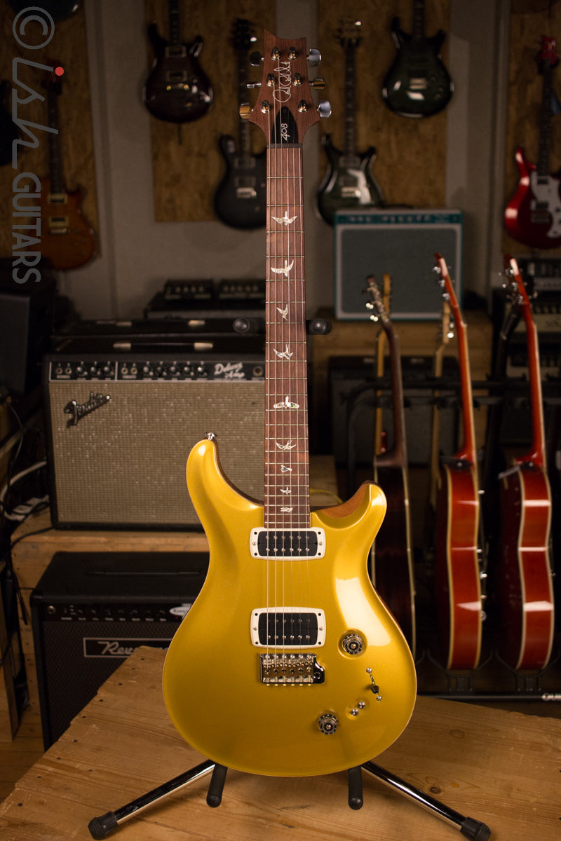 2017 Paul Reed Smith PRS 408 Custom Color Gold Top Natural Back