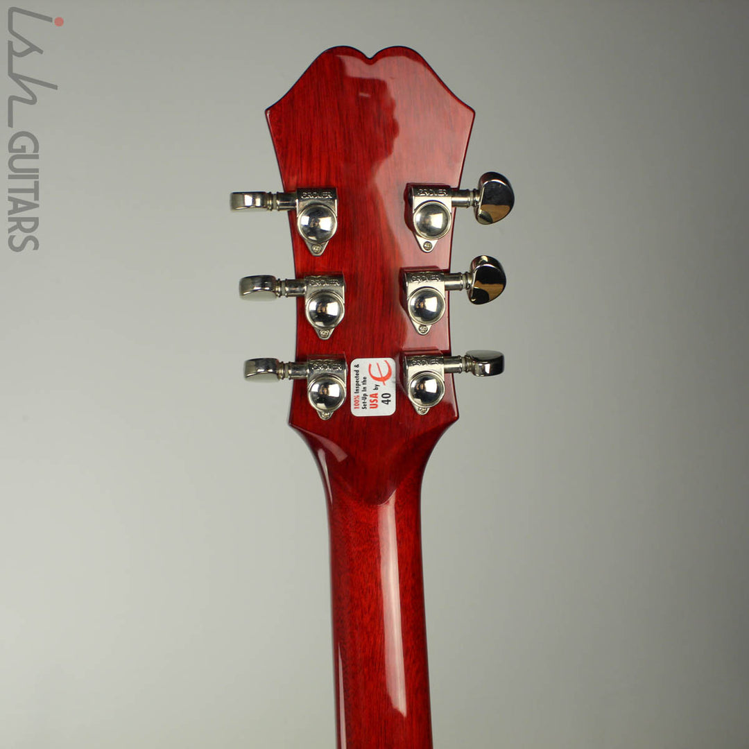 2009 Epiphone Dot ES-335 Semi Hollow Cherry Red