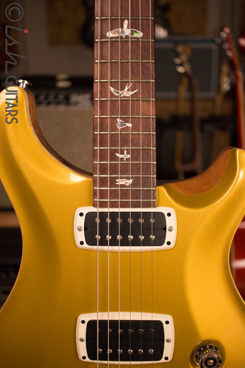 2017 Paul Reed Smith PRS 408 Custom Color Gold Top Natural Back