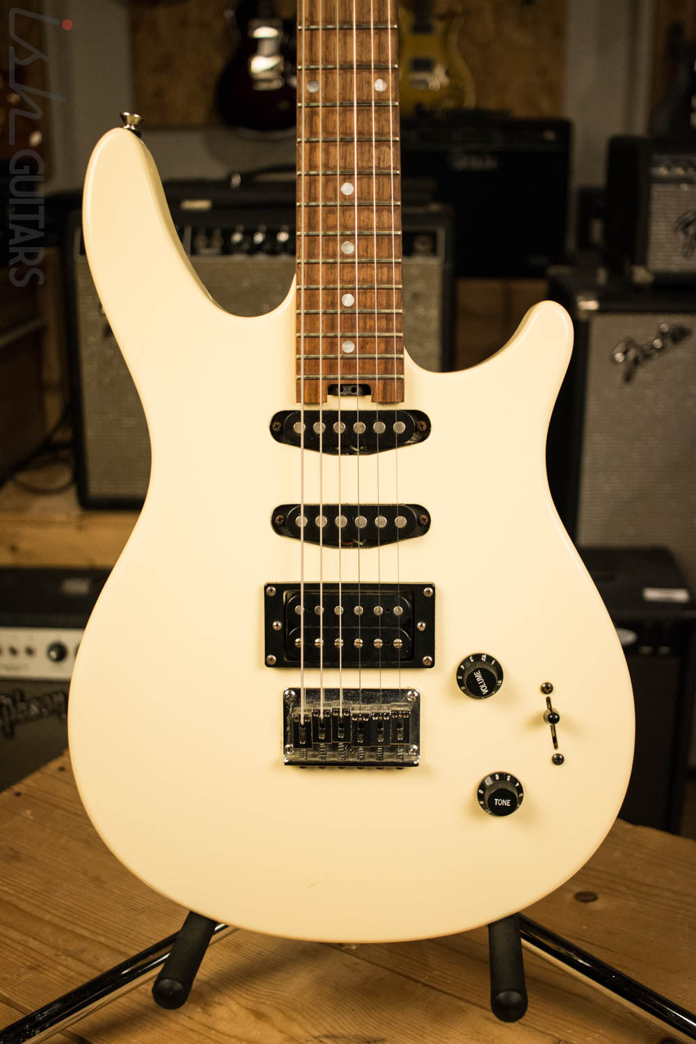 1998 White Peavey Firenza JX Electric Guitar – Ish Guitars