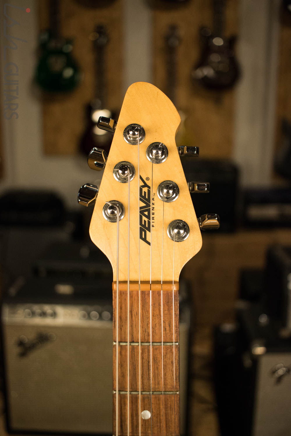 1998 White Peavey Firenza JX Electric Guitar