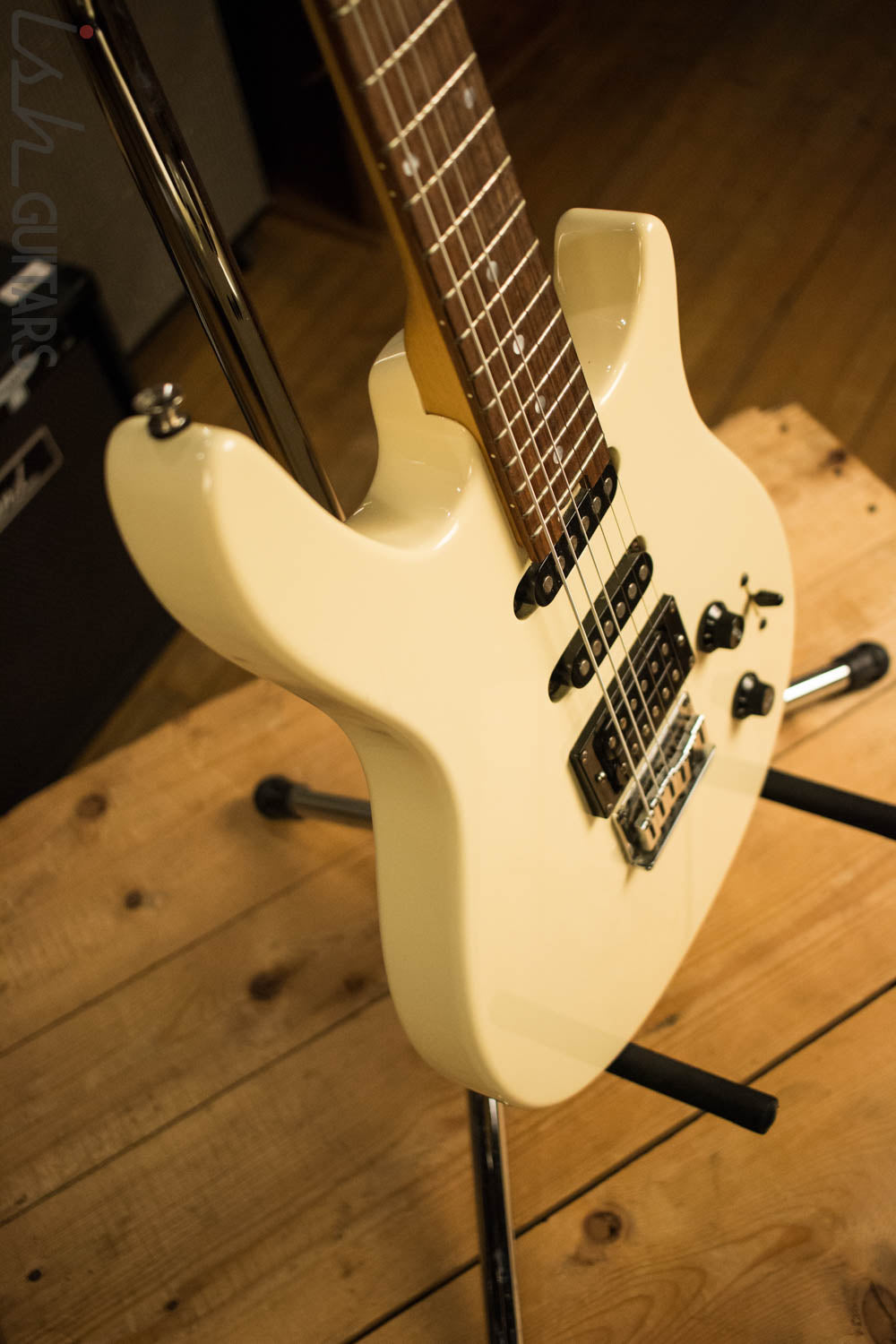 1998 White Peavey Firenza JX Electric Guitar