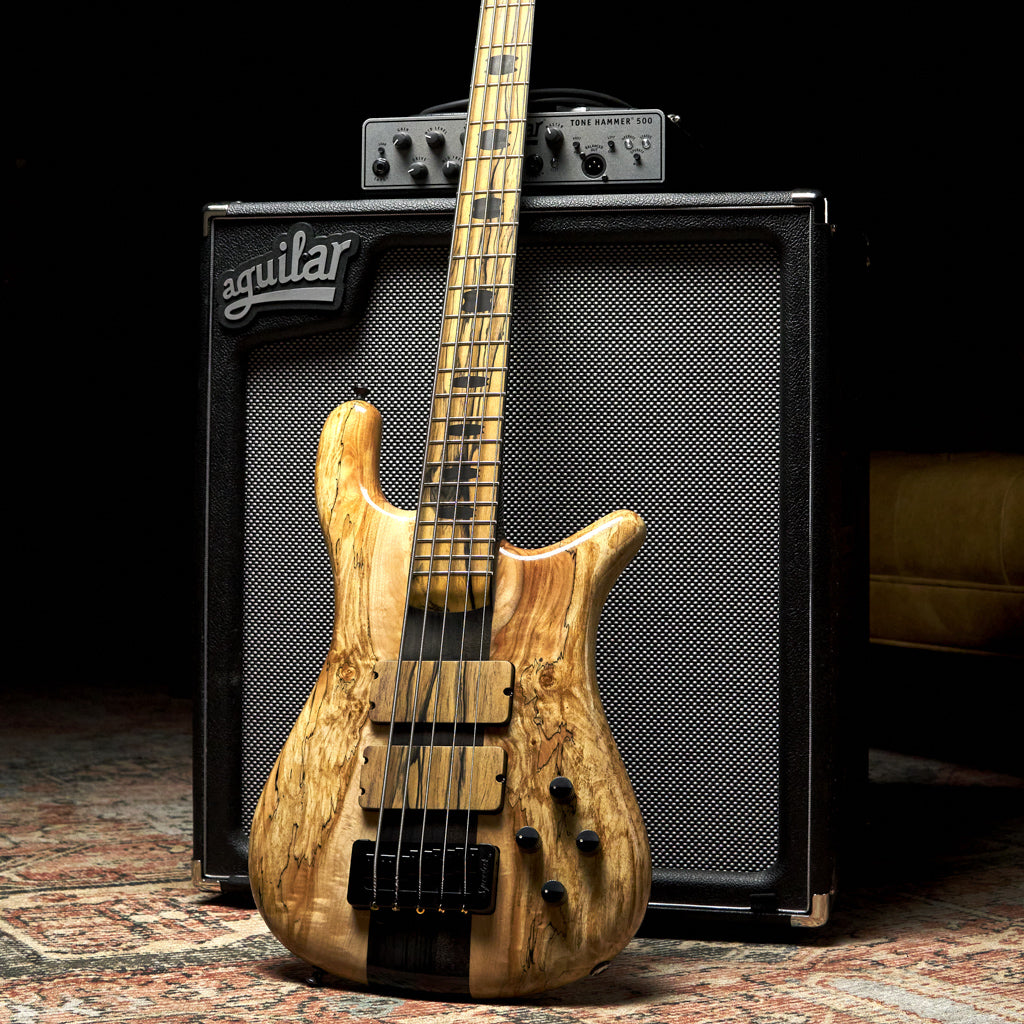 Spector USA Woodstock Custom Collection NS-5XL Rob Spalted Maple