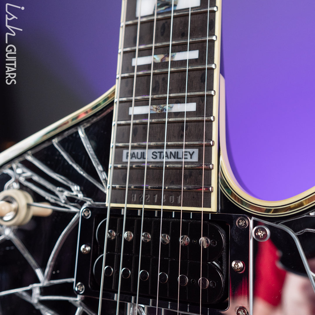 Ibanez Custom Shop PS1CM Paul Stanley Cracked Mirror Electric Guitar