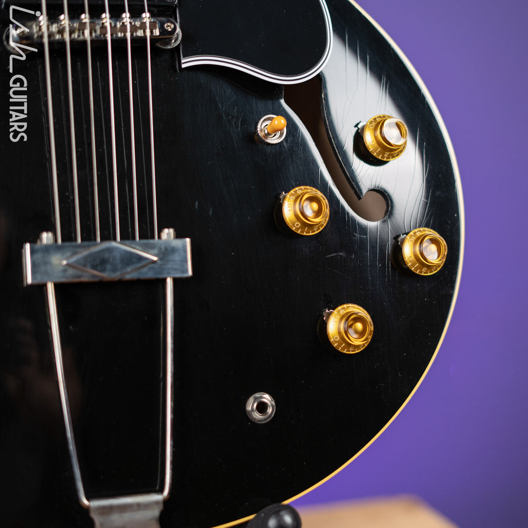 2022 Gibson Custom Shop ES-335 Murphy Lab Aged Relic Black