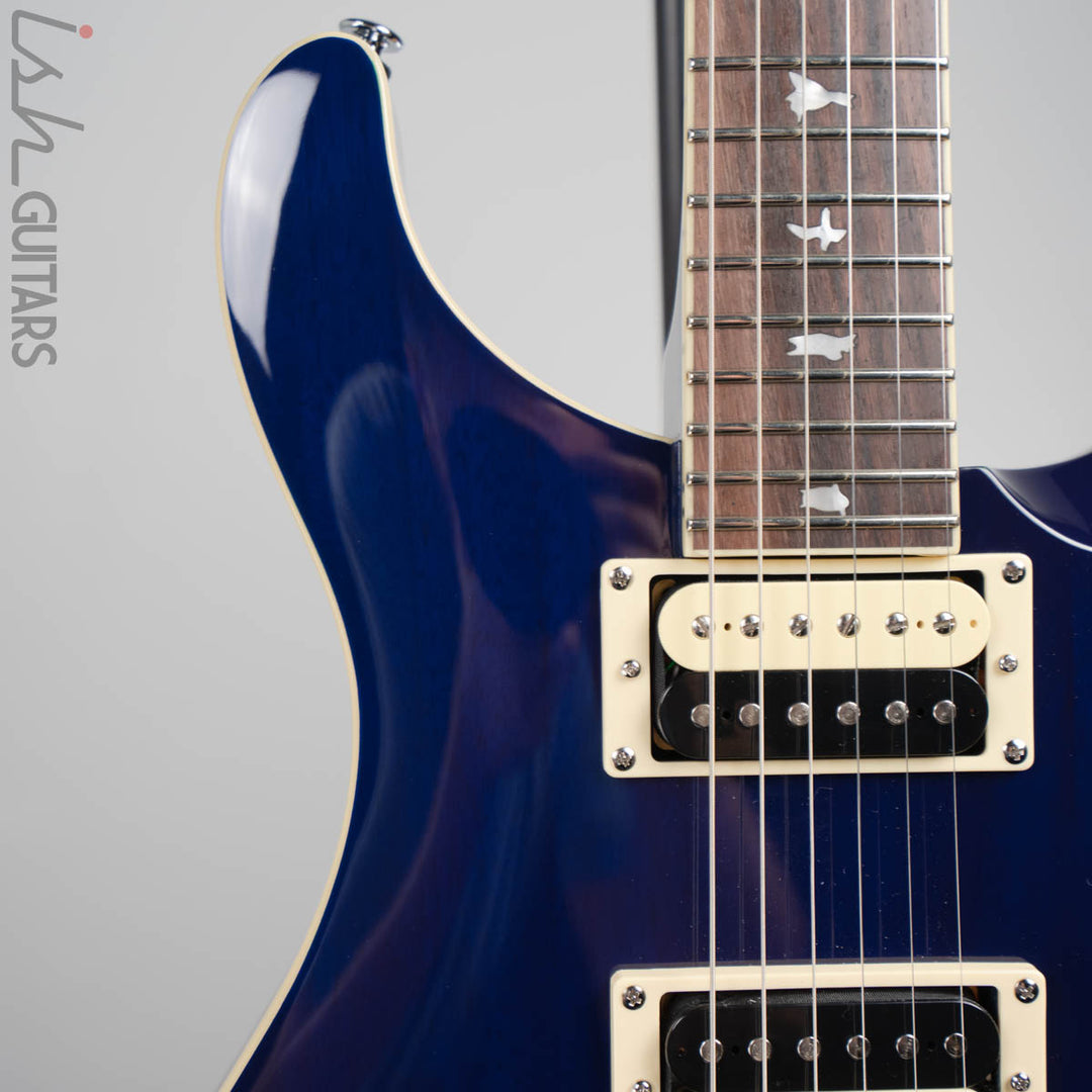 2020 PRS SE Standard 24 Translucent Blue