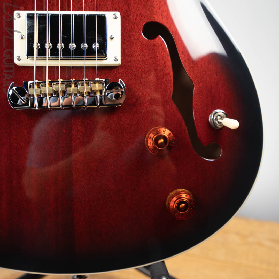 PRS SE Hollowbody Standard Fire Red