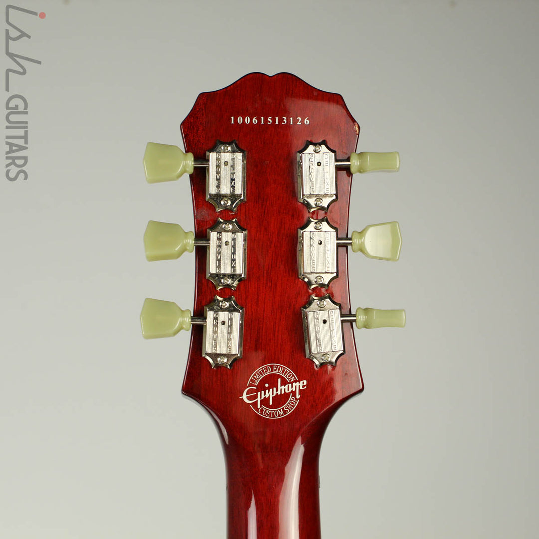 2010 Epiphone Les Paul Custom Shop Model Cherry