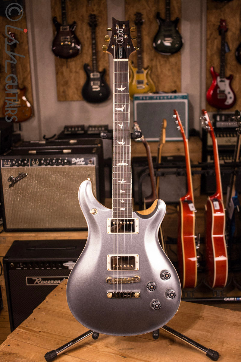 PRS McCarty 594 CUSTOM Platinum Metallic Top Natural Korina
