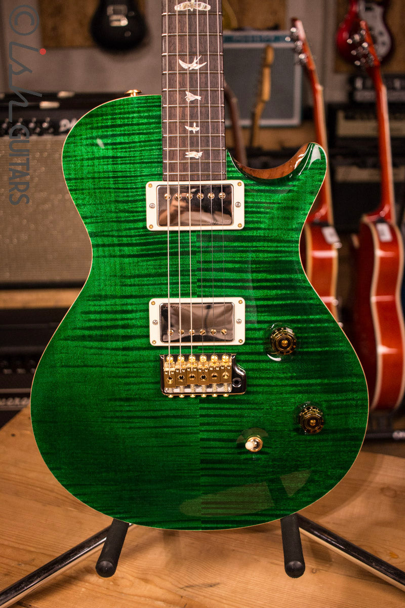 PRS Paul Reed Smith Singlecut Tremolo CUSTOM 10 Top Faded Emerald