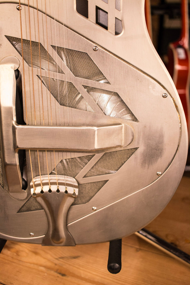 Republic Classic Tricone Resonator Aged Metal Body – Ish Guitars