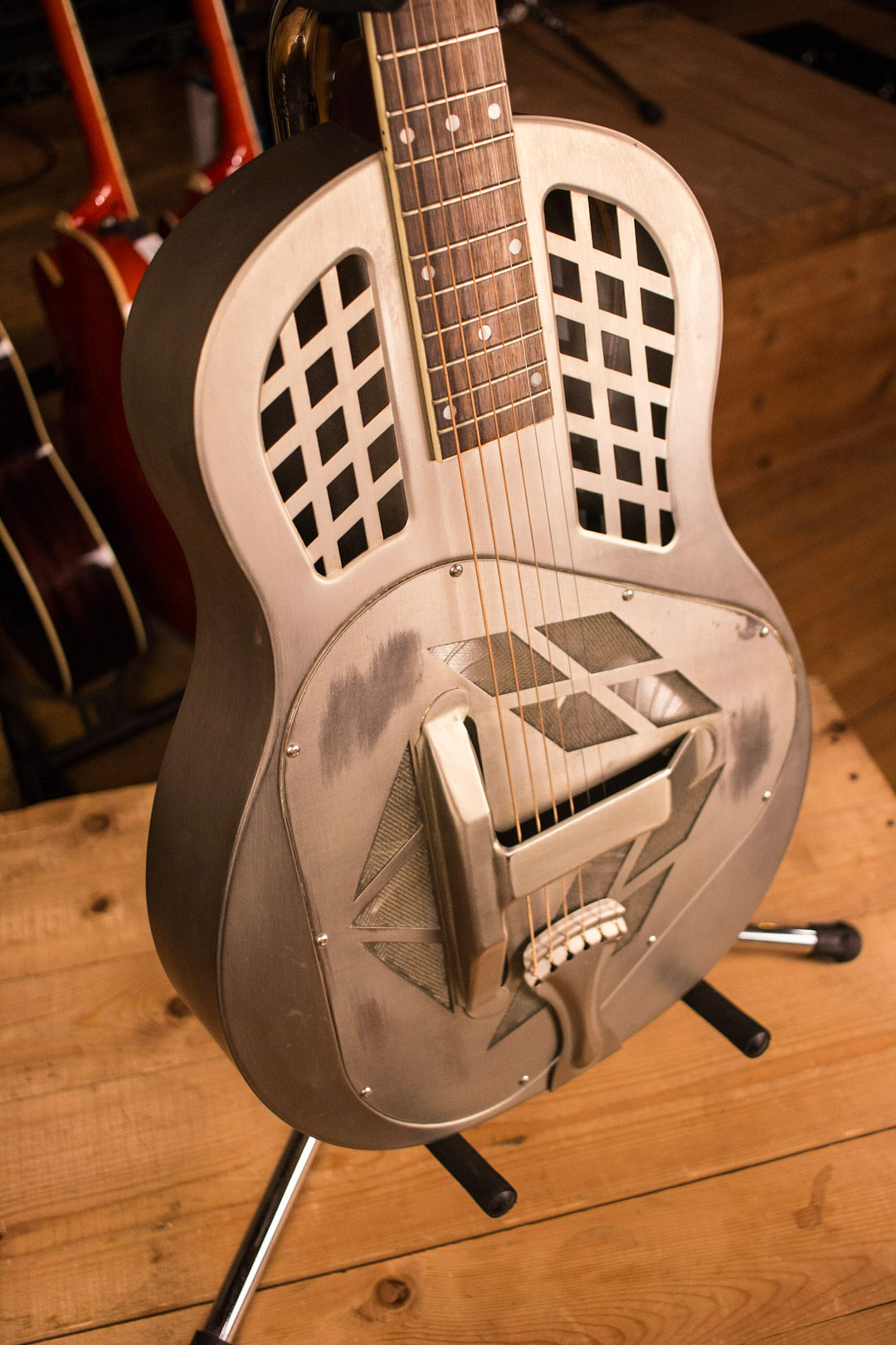 Republic Classic Tricone Resonator Aged Metal Body