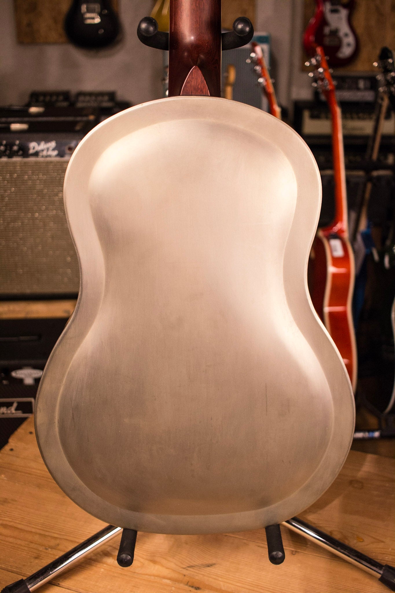 Republic Classic Tricone Resonator Aged Metal Body – Ish Guitars