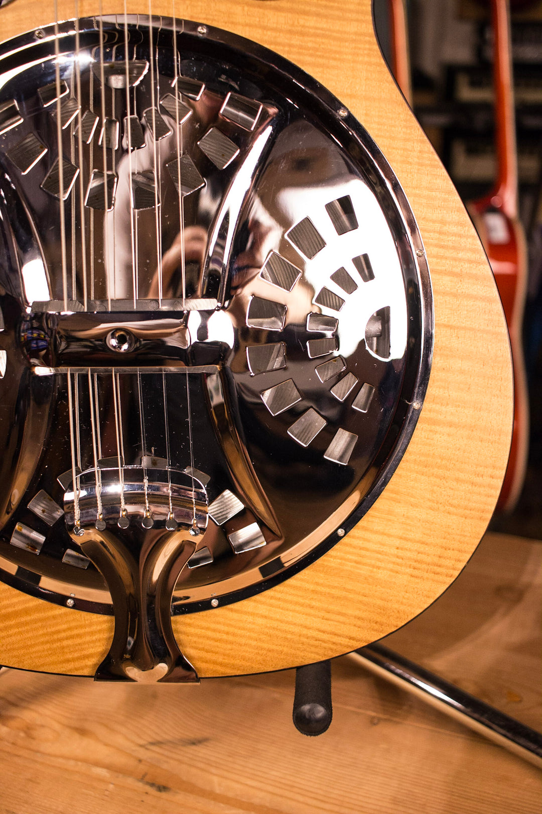 Dobro Hound Dog Deluxe Square Neck Resonator Acoustic Electric