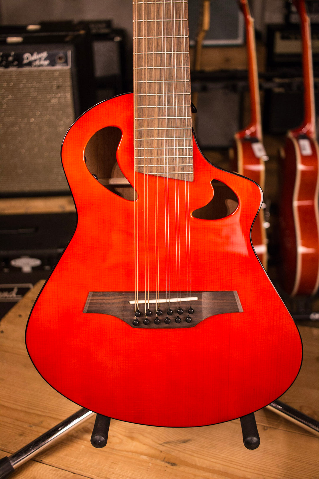Used Veillette Avante Gyphon Acoustic Electric 12 String Guitar