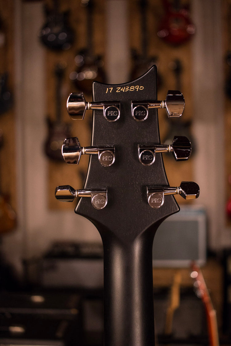 PRS Paul Reed Smith CE24 CUSTOM Color Matte Black Top and Neck