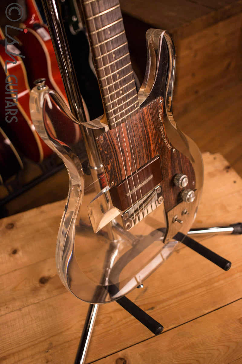 1971 Ampeg Dan Armstrong Lucite Guitar Last One Built! – Ish Guitars