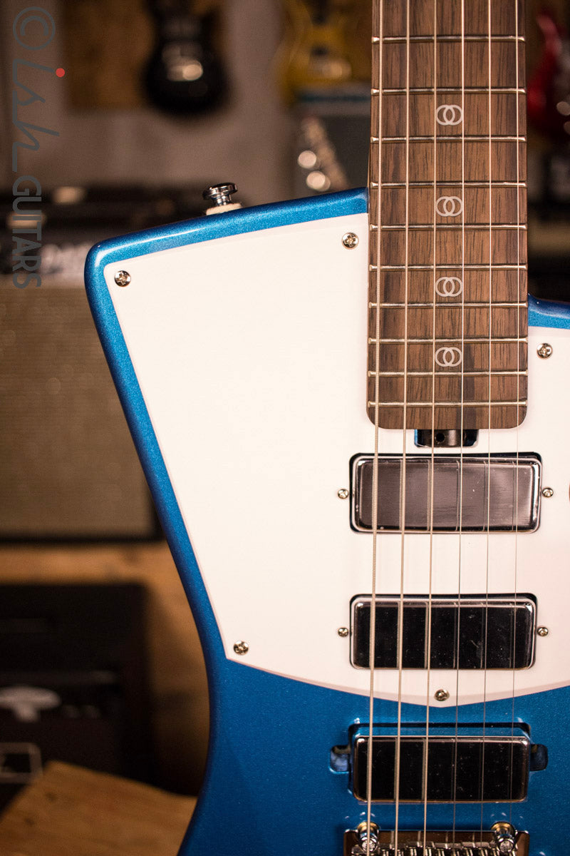 Sterling by Music Man St. Vincent Signature Series Electric Guitar Vincent Blue
