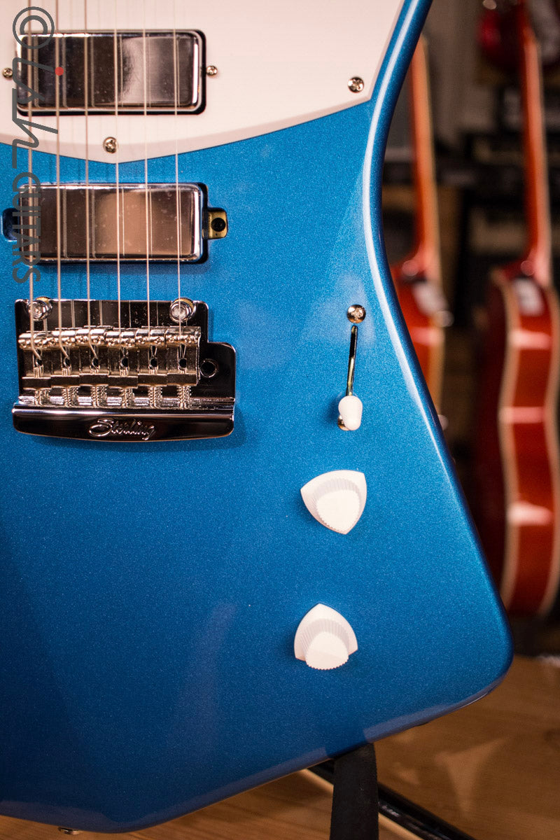 Sterling by Music Man St. Vincent Signature Series Electric Guitar Vincent Blue