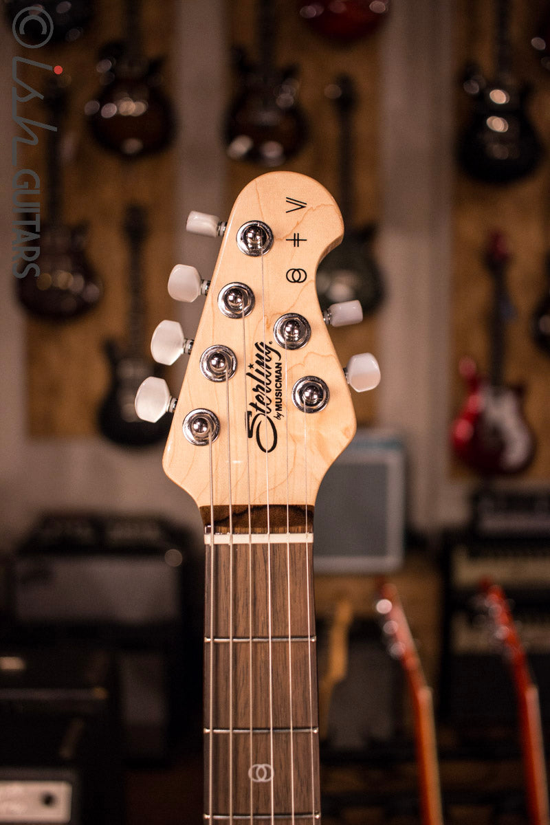 Sterling by Music Man St. Vincent Signature Series Electric Guitar Vincent Blue