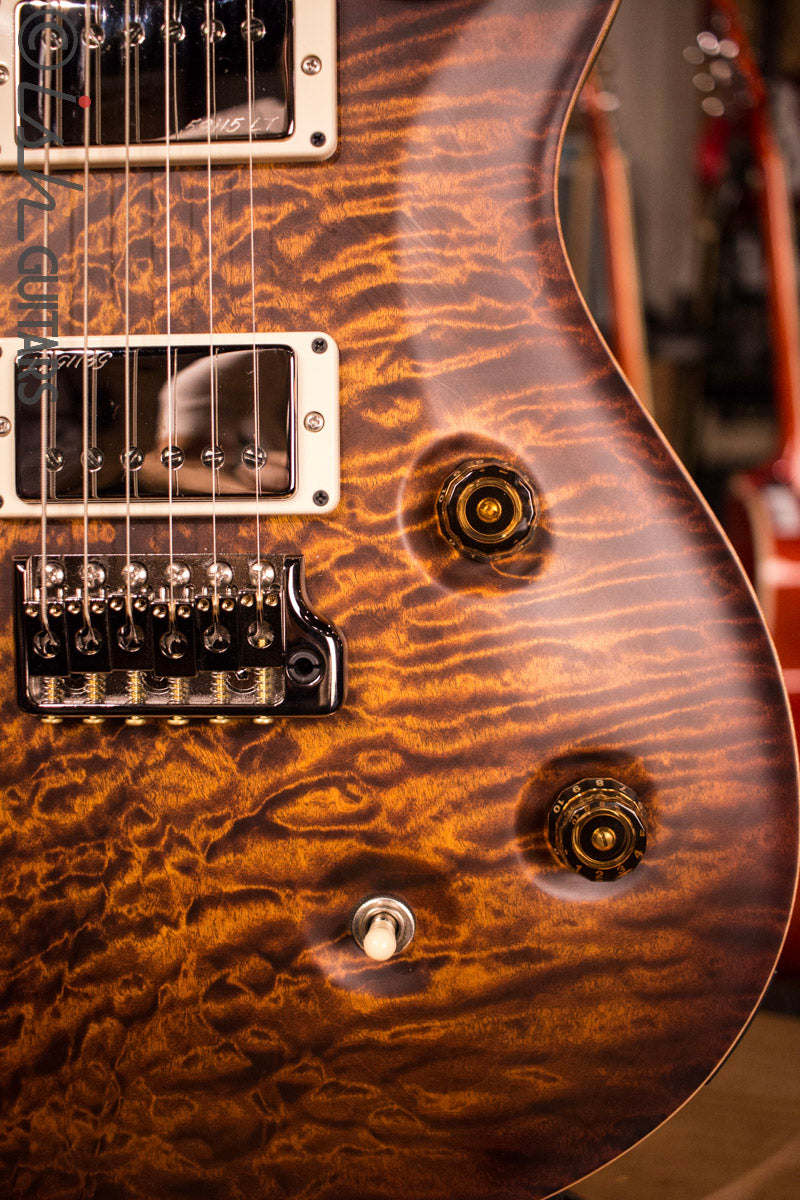 PRS Wood Library Black Goldburst Swamp Ash