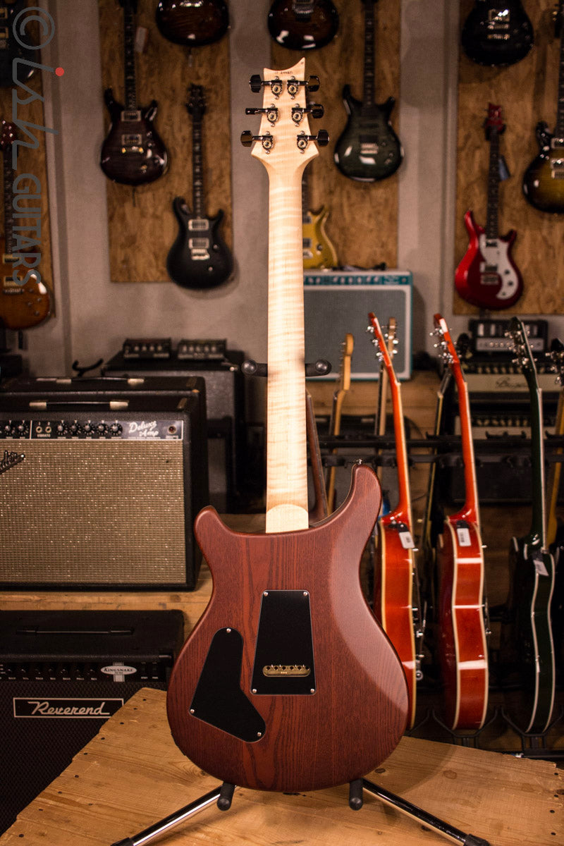 PRS Wood Library Black Goldburst Swamp Ash