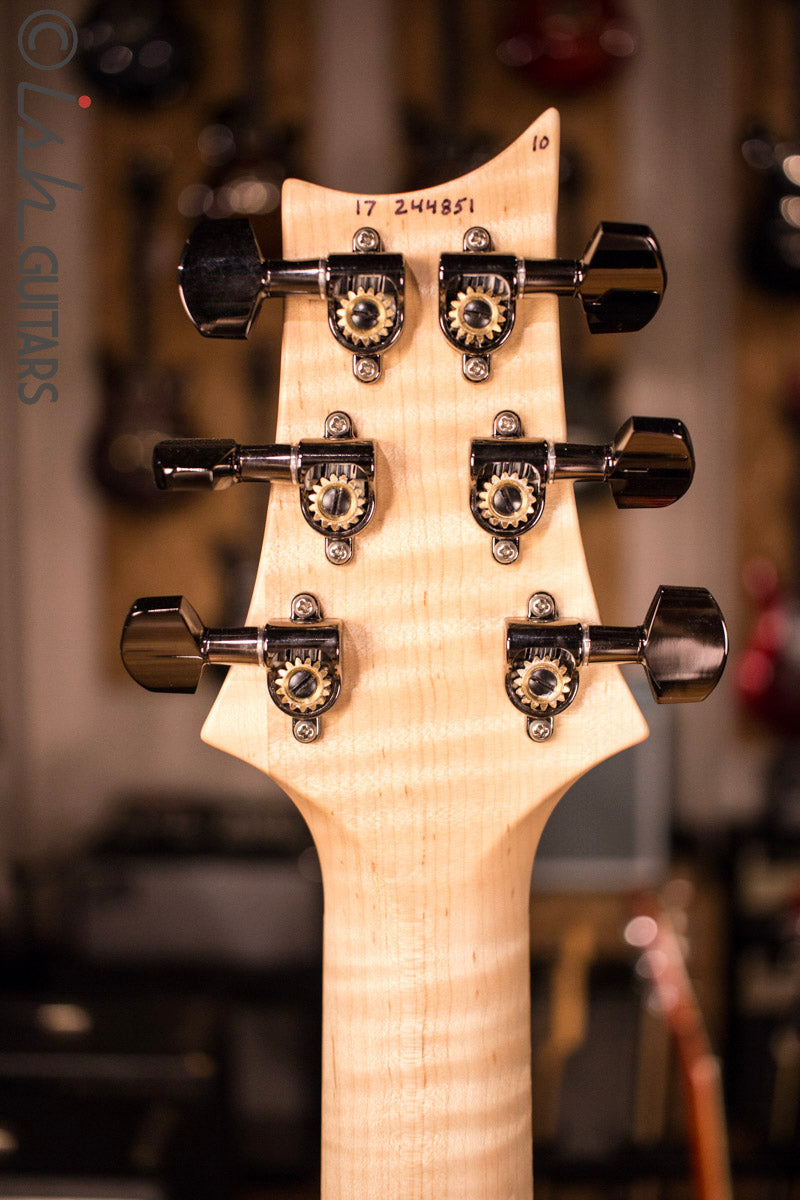 PRS Wood Library Black Goldburst Swamp Ash