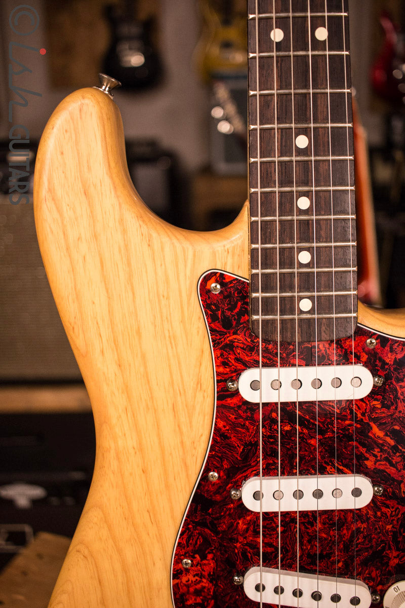 2006 Fender MIM Stratocaster 60th Anniversary Special Edition Ash Natural
