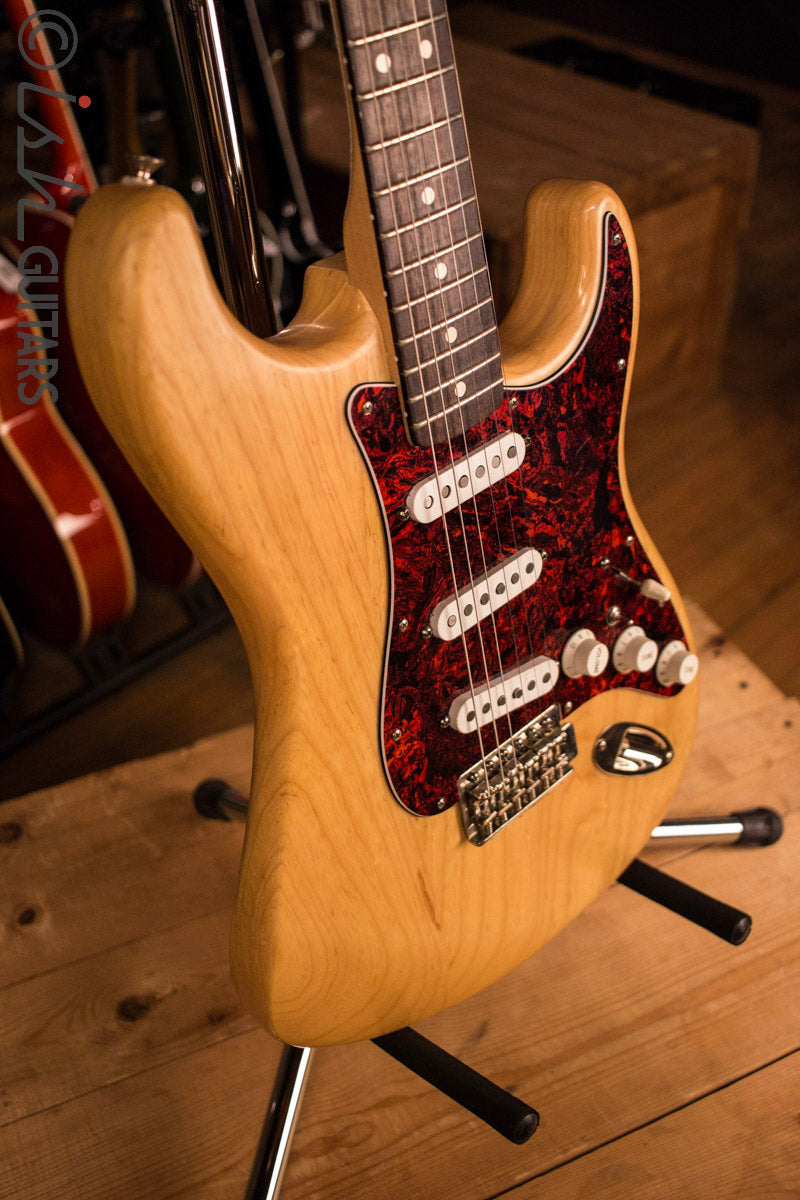2006 Fender MIM Stratocaster 60th Anniversary Special Edition Ash Natural