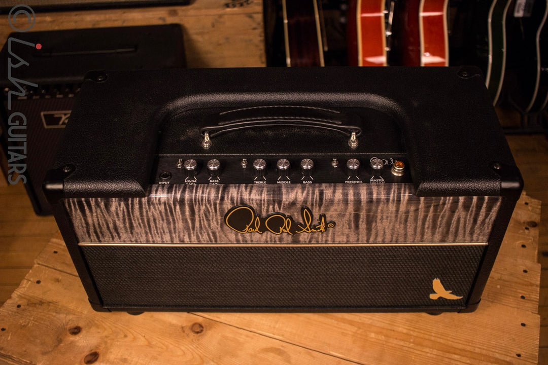 PRS HXDA 50 - 50-watt Tube Head - Stealth and Charcoal