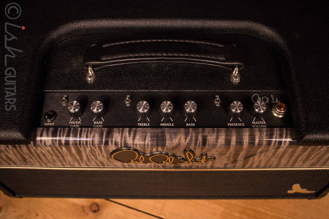 PRS HXDA 50 - 50-watt Tube Head - Stealth and Charcoal