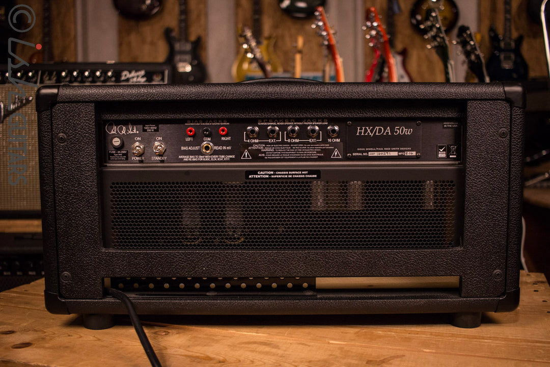 PRS HXDA 50 - 50-watt Tube Head - Stealth and Charcoal