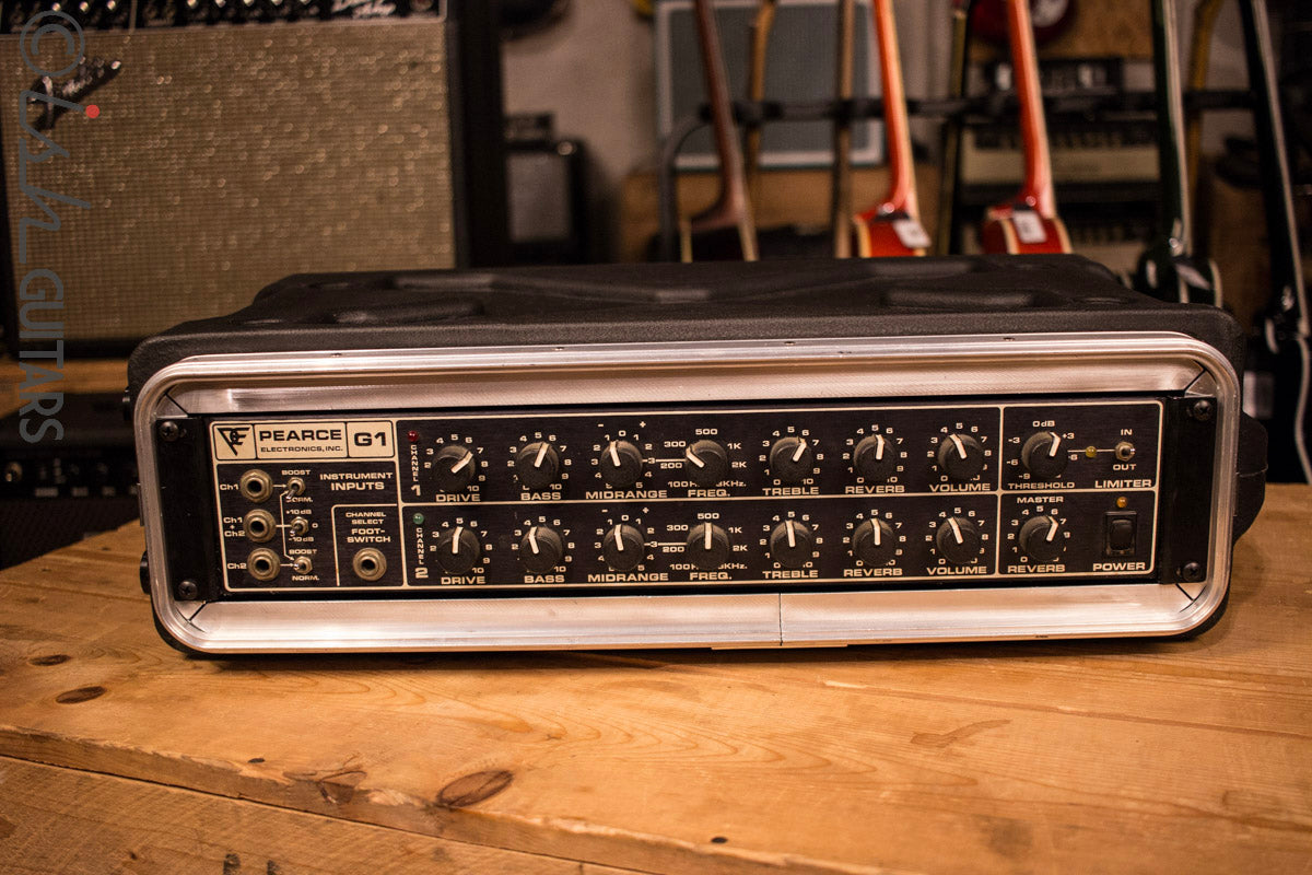 PEARCE G1 ラック ギタープリアンプ Pearce G1 Guitar Bass Amp Head Made in Buffalo NY – Ish Guitars