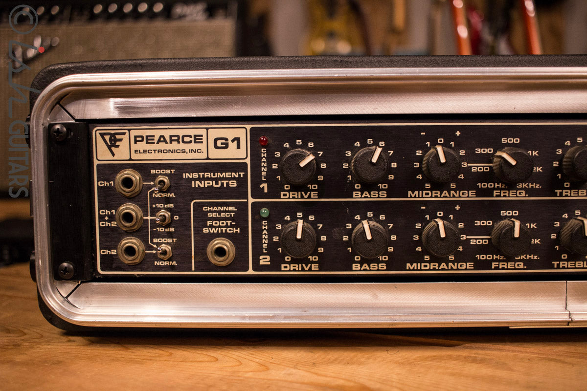Pearce G1 Guitar Bass Amp Head Made in Buffalo NY – Ish Guitars