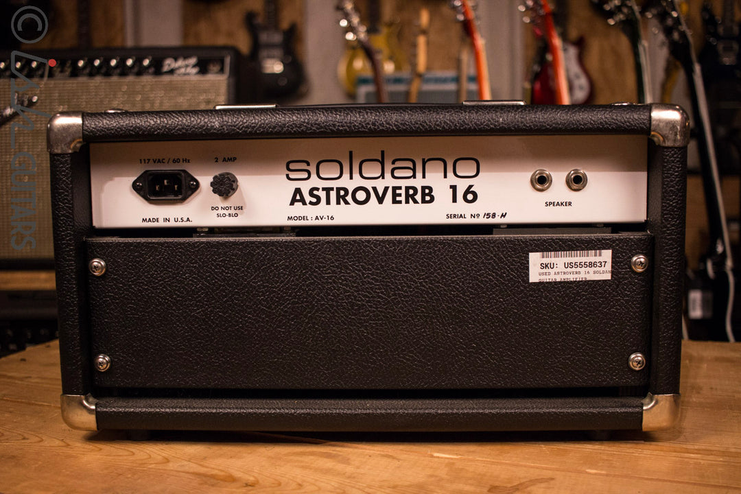 Soldano Astroverb 16 Tube Amp Head